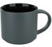 NORWICH™ MUG - BLACK in/GRAY SATIN OUT