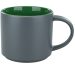 NORWICH™ MUG - GREEN in/GRAY SATIN OUT