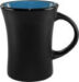 Hilo™ Venturi Stoneware Sky Blue in/Blk Matte out Mug (9.5oz